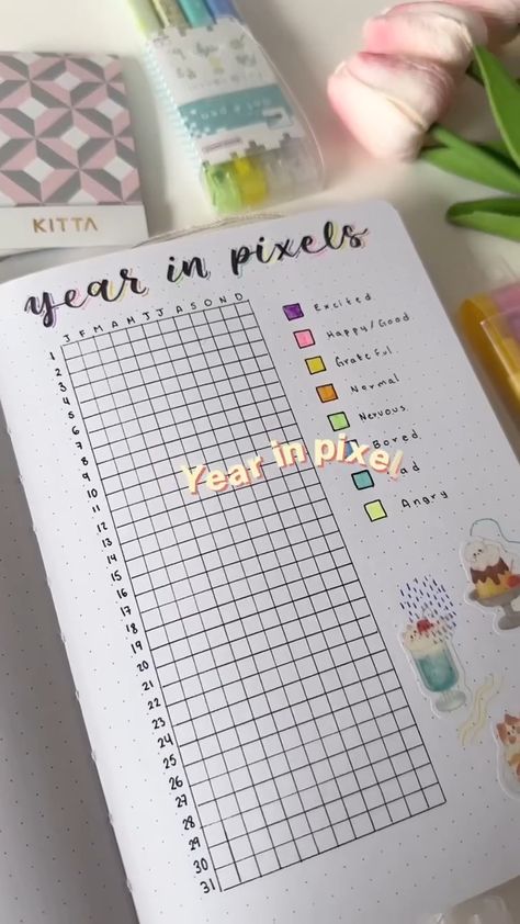 #bujo_page_ideas, #year_in_pixels, #2024_planner, #bullet_journal_diy, #grammar_worksheets, #interesting_ideas, #page_ideas, #daily_planner_template, #yearly_planner Good Notes Daily Planner, Bujo Page Ideas, Daily Planner Notepad, Year In Pixels, Bullet Journal Set Up, Bullet Journal Ideas Templates, Bullet Journal Mood Tracker Ideas, 2024 Planner, Bullet Planner