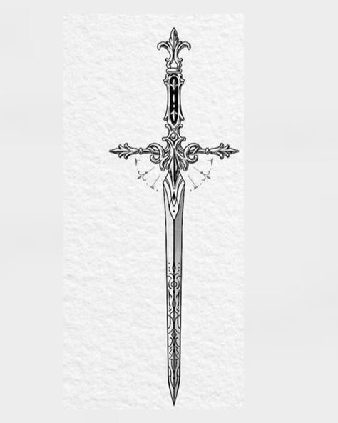 Tattoo Ideas Swords Women, Year Of The Goat Tattoo Design, Forearm Tattoo Swords, Nesta Ataraxia Tattoo, Biblical Spine Tattoos, Truth Teller Acotar Tattoo, Ataraxia Tattoo Acotar, Divine Masculine Tattoo, Dark Fantasy Tattoo Ideas