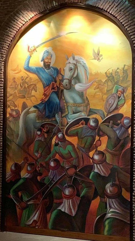 #guru #gurugobindsingh #guru gobind Singh #sikhi #nihang #mughals Gurbani Photos, Sikhi Quotes, Warrior Artwork, Temple Wallpaper, Golden Temple Wallpaper, Guru Gobind Singh Ji, Guru Nanak Ji, Nanak Jayanti, Sikh Art