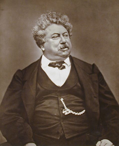 Alexandre Dumas (Dumas Davy de la Pailleterie; 1802–1870). French writer, known for his historical novels of high adventure. Translated into nearly 100 languages, these have made him one of the most read French authors in history. Many of his novels, including The Count of Monte Cristo, The 3 Musketeers, 20 Years After, and The Vicomte de Bragelonne: 10 Years Later were originally published as serials. His last novel, unfinished, was The Knight of Sainte-Hermine (The Last Cavalier). Alexandre Dumas, Modern Library, Writers And Poets, Book Writer, Historical Novels, Famous Authors, Favorite Authors, Book Authors, Satire