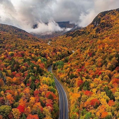 England Photography, Autumn Magic, White Mountains, Autumn Scenery, Fall Pictures, Winter Photography, Fall Foliage, Amazing Nature, New Hampshire