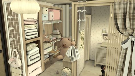 kemie 🐻 Sims 4 Toddler Room, Sims 4 Japanese House, Sims 4 Interior Ideas, Sims 4 Interior, Sims 4 Content, Sims 4 Cc And Mods, Mods Sims 4, Sims 4 Builds, Sims 4 Toddler