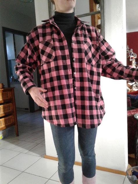 The Pink Flannel Shirt! Plaid Outfit Men, Pink Flannel Shirt, Plaid Outfit, Pink Flannel, Creative Outlet, Womens Plaid, Flannel Shirt, The Pink, Plaid Shirt