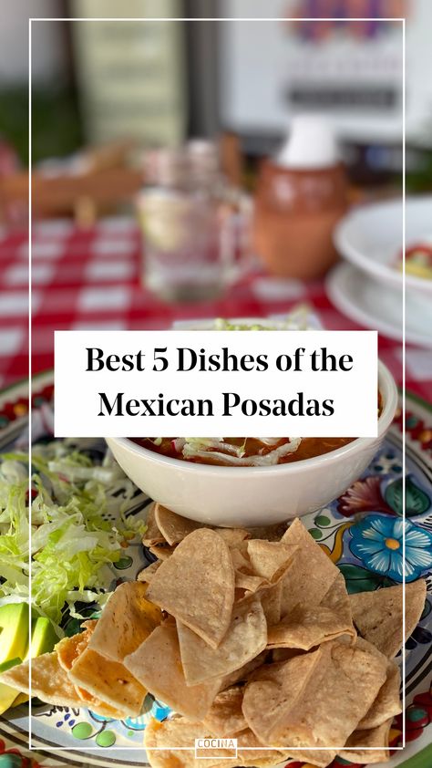 Posada Food Ideas, Las Posadas Traditions, Authentic Mexican Christmas Food, Traditional Mexican Christmas Dinner, Mexican New Years Traditions, Christmas Dinner Mexican, Mexican Christmas Party Ideas, Mexican New Years Food, Posada Mexicana Ideas