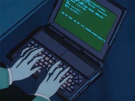 Chihiro Fujisaki, Gifs Anime, Cyberpunk Anime, New Retro Wave, Aesthetic Gifs, Wallpaper Computer, Retro Anime, Computer Art, Megami Tensei