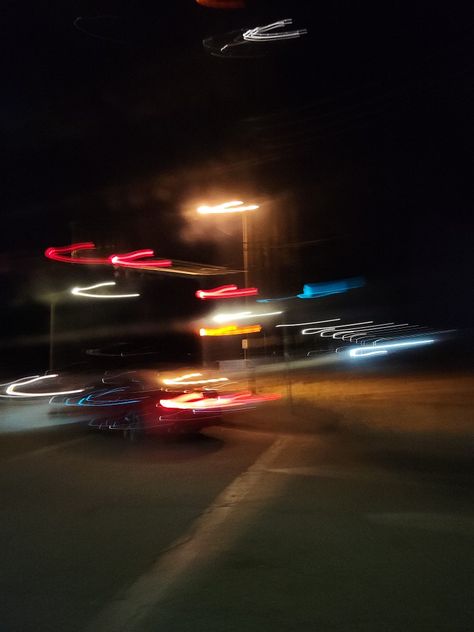 night. blur. car. soft. late night. drive. run. Blurred Car Aesthetic, Road Pictures Night Blur, Blur Cars Aesthetic, Late Night Drives Aesthetic Wallpaper, Summer Night Drive, Late Night Car Aesthetic, Late Night Aesthetic Car, Late Night Asthetics, Car Driving At Night Aesthetic