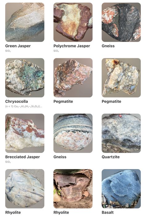 Montana Rockhounding, Rock Identification Pictures, Rock Hounding Tools, Rock Hounding Montana, Energy Stones Crystal Healing, Lake Michigan Rocks Identification, Raw Agate Rocks, Rock Collection Display, Geology Rocks Mineral