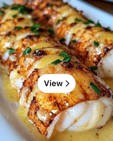 Lemon8 · Creamy Garlic Butter Lobster Tails! 🦞🧈 · @🩷Mihav ميهاف Garlic Butter Lobster, Butter Lobster, Lobster Tails, Creamy Garlic, Sea Food, Crab Cakes, Garlic Butter, Food Recipe, Mouth Watering