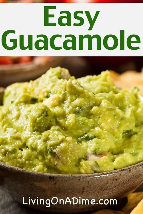 Guacamole Recipe Easy Homemade, Easy Guacamole Recipe, Homemade Seasoning Salt, Homemade Guacamole Recipe, Tostada Recipes, Guacamole Recipe Easy, Best Guacamole Recipe, How To Make Guacamole, Easy Guacamole