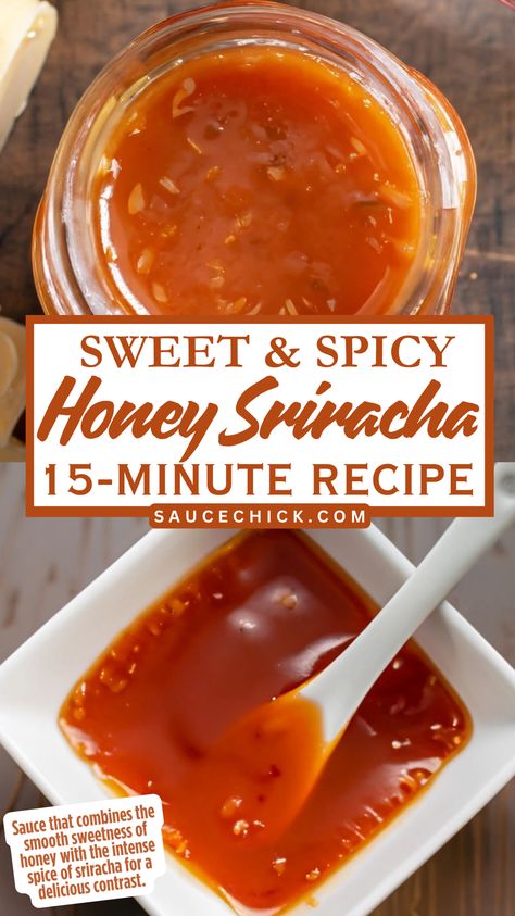 Honey Sriracha Sauce Recipe for a Sweet and Spicy Kick Recipe Sweet And Sour Sauce, Sriracha Dipping Sauce, Honey Siracha, Sriracha Sauce Recipe, Sweet Spicy Sauce, Wing Sauces, Growing Hot Pepper, Siracha Sauce, Honey Sriracha Sauce