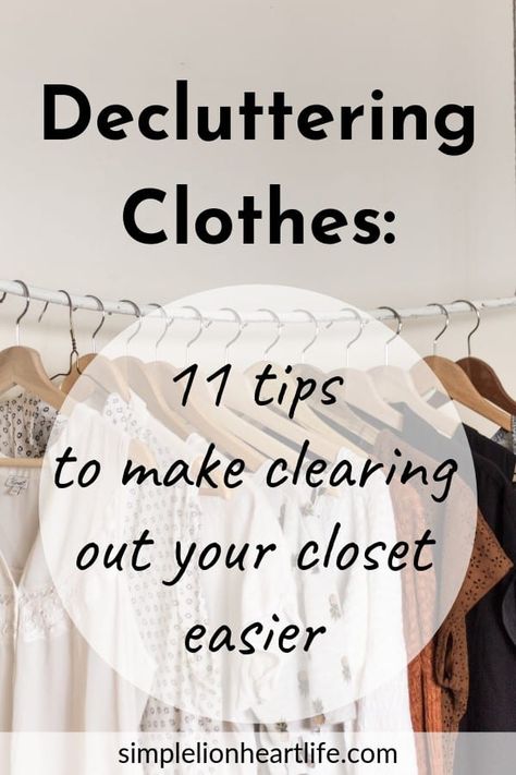 Decluttering Clothes, Decluttering Home, Declutter Closet, Decluttering Inspiration, Clutter Control, Declutter Challenge, Declutter Home, Getting Rid Of Clutter, Decluttering Ideas