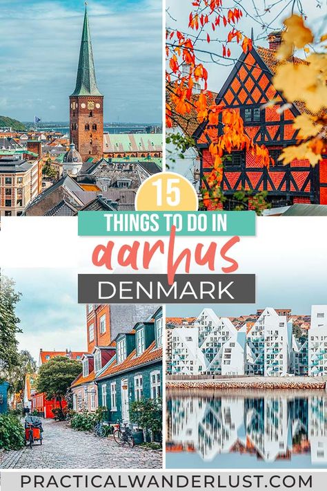 15 Things to Do in Aarhus, Denmark - the "City of Smiles" Things To Do In Denmark, Denmark Roadtrip, Billund Denmark, Denmark Travel Guide, Denmark Vacation, Travel Denmark, European Cruise, Aarhus Denmark, Visit Denmark