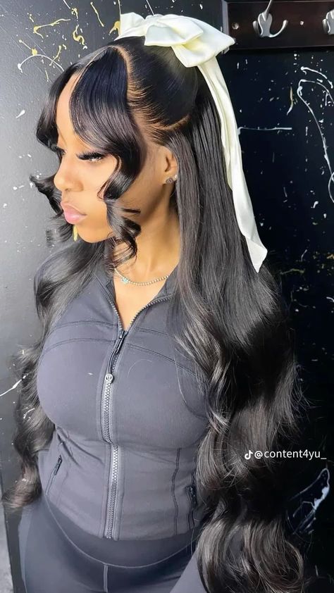 Woman Braids, Half Up Half Down Hairstyle, Side Braids, Down Hairstyle, Best Hair Dye, Braided Hairstyles For Black Women Cornrows, Sleek Ponytail Hairstyles, Girly Acrylic, Frontal Wig Hairstyles