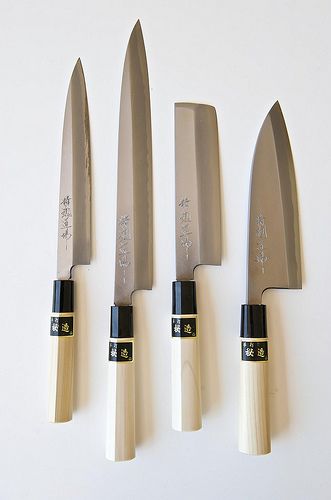 Japanese Cooking Knives, Best Kitchen Knife Set, Collector Knives, Japanese Knives, Best Kitchen Knives, Japanese Kitchen Knives, Types Of Knives, Japanese Kitchen, Japanese Knife