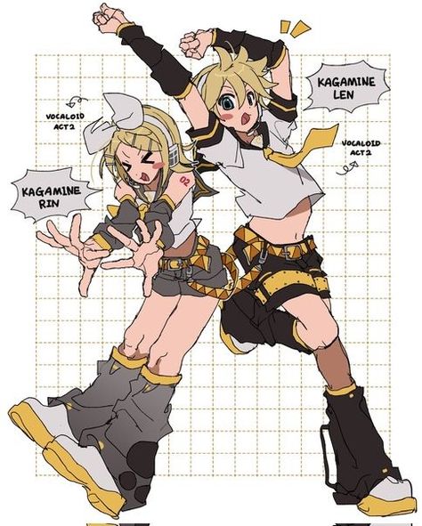 Len And Rin, Rin And Len, Kagamine Rin And Len, Miku Hatsune Vocaloid, Vocaloid Funny, Vocaloid Characters, Wallpapers Images, Poses References, Wallpapers Backgrounds