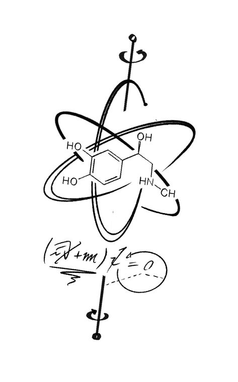 Molecule Tattoo Ideas, Math Tattoo, Physics Tattoos, Self Made Tattoo, Chemistry Tattoo, Science Tattoo, Molecule Tattoo, Tattoo Catalog, Coffee Tattoos