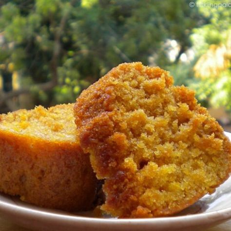 Vegan Orange Cake - How to make Vegan Orange Cake Vegan Orange Cake, Savory Cakes, Orange Cake Recipe, Vegan Cakes, Vegan Cake Recipes, Vegan Bakery, Vegan Bread, Fun Foods, Orange Cake