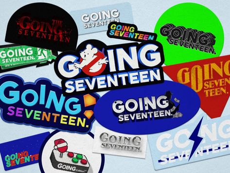 Logos Going Seventeen Logo, Seventeen Logo, Seventeen Comeback, A Brave New World, Mafia Game, 17 Birthday, Mystery Genre, Pledis Seventeen, Get Off Work