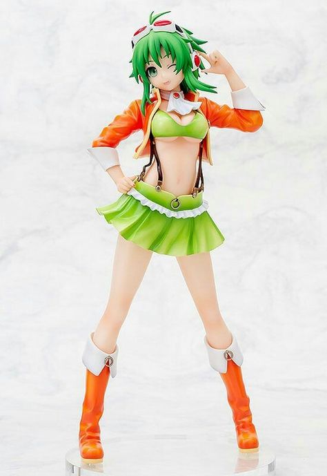 Vocaloid Megpoid Whisper statuette Mamama-Shiki Gumi Ver.1.1 Aqua ... 3d Figures, Vocaloid Characters, Tokyo Otaku Mode, Anime Figurines, Figure Poses, Anime Merchandise, Anime Dolls, Manga Cosplay, Good Smile