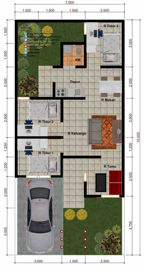 House Plans Design, Modern Beds, Small House Layout, A Small House, House Construction Plan, Minimal House Design, House Layout Plans, Small House Design Plans, Minimalist House Design