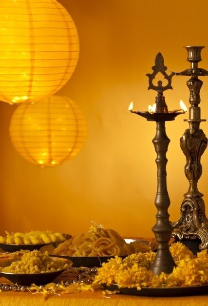 A Very Happy Chhoti Diwali (Narak Chaturdasi) To All..!! – Red Salt Cuisine Restaurant Diwali Decor Ideas, Diwali Inspiration, Indian Festival Of Lights, Colour Decor, Diwali Light, Flowers Rangoli, Turmeric Yellow, Diwali Wallpaper, Brass Lamps