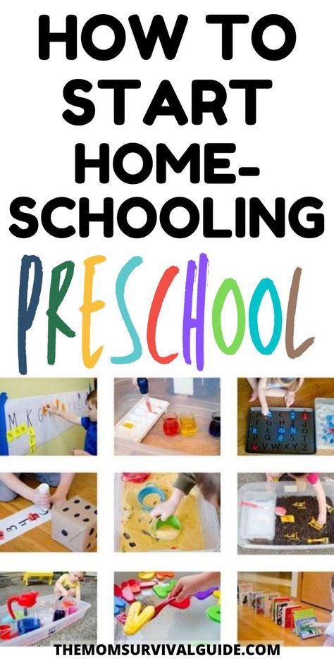 Homeschooling For Preschoolers, Homeschool Preschool Curriculum Age 2, Preschool Prep At Home, What To Teach In Preschool, How To Teach Colors, How To Teach Numbers To Toddlers, Lessons For Preschoolers, Preschool Homeschool Curriculum, Homeschool Preschool Schedule