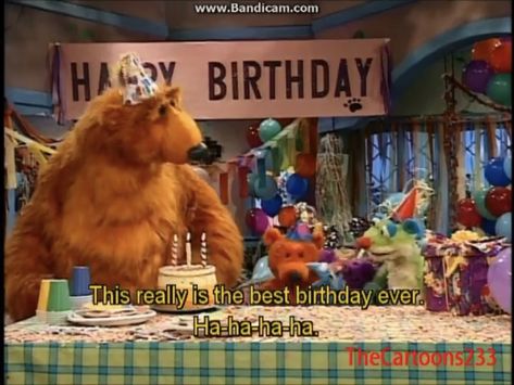 Tutter’s Birthday Is The Best Surprise Birthday Party Ever Nostalgia Birthday, Tutter Mouse Birthday, Birthday Nostalgia, Nostalgic Birthday Party, Bear In The Big Blue House Birthday, Birthday Party Nostalgia, Tutter Mouse Christmas, Birthday Core, Cute Birthday Meme