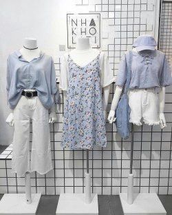 158fc2ddd52ec2cf54d3c161f2dd6517desc40885044ri Mode Pastel, Áo Blu, Rok Outfit, 일본 패션, Asian Street Style, Korean Fashion Trends, Ulzzang Fashion, Different Outfits, Korea Fashion