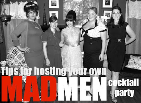 This Little Blog of Mine....: Tips for Hosting your Own Mad Men Cocktail Party 1950 Cocktail Party, Mad Men Party Decorations, Mad Men Party Theme, Madmen Party, Sinatra Party, Retro Cocktail Party, Men Cocktail, Mad Men Party, 1960s Party