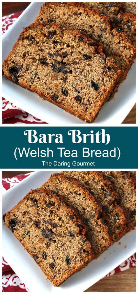 Studded with plump raisins and currants soaked in tea and mingled with candied citrus peel and aromatic spices, Bara Brith is Wales’ famous tea bread! Lemon Water Health Benefits, Treat Burns, Lemon Juice Benefits, Welsh Recipes, Hot Lemon Water, Lemon Health Benefits, Lemon Uses, Tea Bread, Lemon Water Benefits