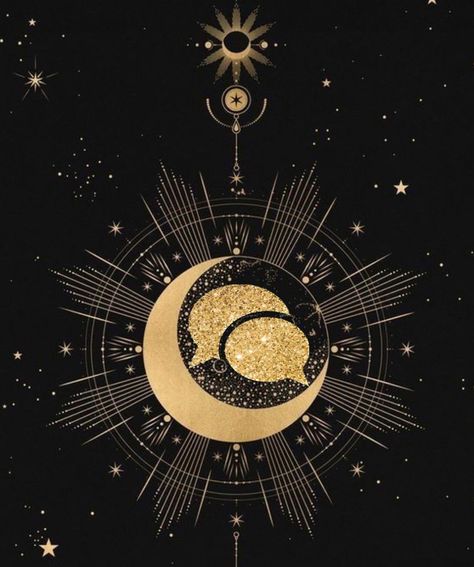 Sun And Moon App Icons, Moon Phases App Icons, Witch Iphone Icons, Witchy Widgets, Black And Gold Celestial Aesthetic, Celestial Iphone Icons, Celestial App Icons, Witchy Backgrounds, Tarot App