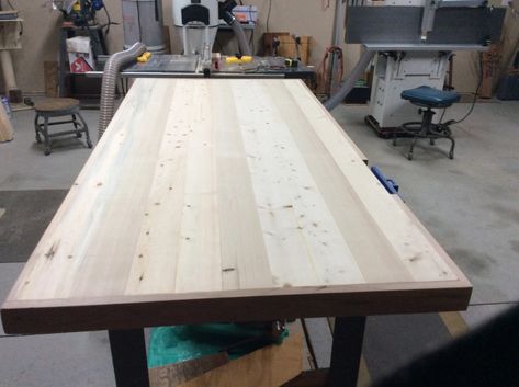 Diy Workbench Top, Workbench Top Ideas, Wooden Work Bench, Workbench Table, Workbench Top, Traditional Benches, Workbench Designs, Formica Laminate, Wooden Work