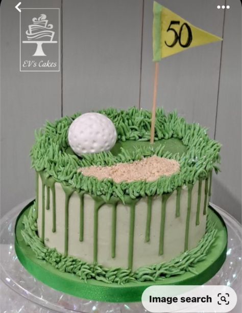 60th Birthday Golf Cake, Golf Ball Birthday Cake, Golf Birthday Cake Ideas, 60th Birthday Golf Theme, Golf Birthday Cake For Men, Golf Theme Birthday Cake, Golf Themed Cupcakes, Golf Cakes For Kids, 66th Birthday Cake