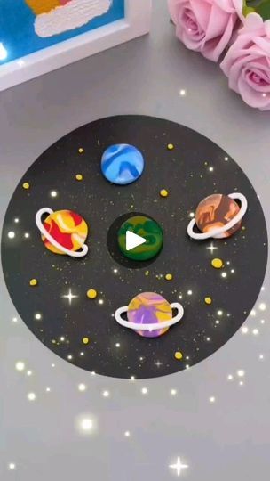 Facebook Clay Modelling For Kids, Solar System Projects For Kids, Children Painting, Keep Kids Busy, Modeling Clay, Toddler Life, The Planets, The Solar System, Clay Tutorials