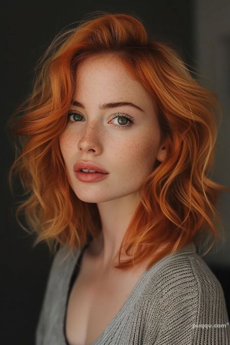 s-bob-haircut- Old Money Haircuts Women, Red Hair Pixie, Red Hair Cuts, Strawberry Blonde Bob, Wavy Bob Haircuts, Extension Hair, Strawberry Blonde Hair, Classic Hairstyles, Summer Hair Color For Brunettes