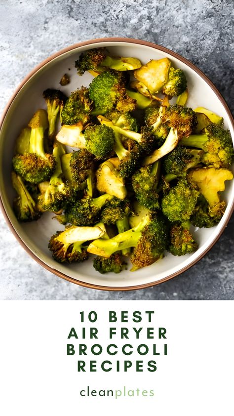 Let’s be honest — broccoli doesn’t always spark inspiration. Here are 10 creative air fryer broccoli recipes that will make this standard veggie seem brand new. Air Fry Broccoli, Air Fryer Broccoli Recipes, Air Fryer Broccoli, Lemon Tahini Sauce, Vegetarian Soups, Fried Broccoli, Stay At Home Chef, Best Air Fryer, Airfryer Recipes