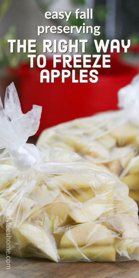 Freezer Apples For Pie, Apple Freezing Recipes, Apple Recipes That You Can Freeze, Frozen Apple Pie Filling Recipe, Freezing Apples For Pie Filling, Freeze Apples For Pie, Freeze Apple Pie Filling, Freezing Fresh Apples, Freezing Apples For Pie