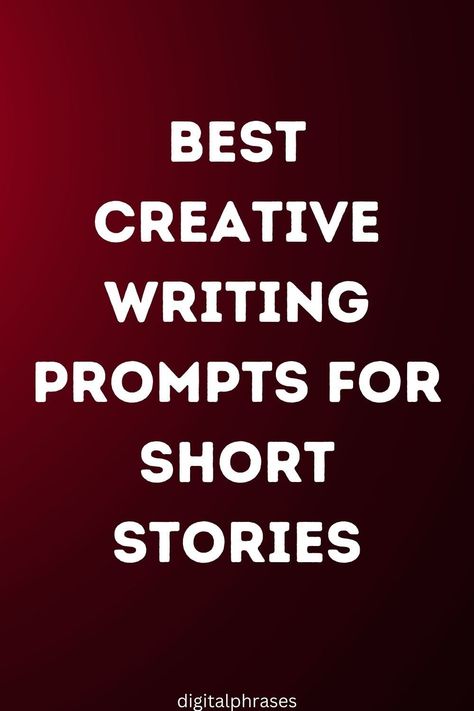 Unlock your storytelling potential with the best creative writing prompts for short stories! Dive into a world of imagination and inspiration. Custom writing services tailored to any assignment, no matter the complexity. Student Success Unleashed: Navigating Homework Like a Pro 😘 can i write a college admission essay, short creative writing prompts high school, university of washington application essay questions 🎯 #college Unique Story Prompts, Short Story Writing Prompts Ideas, Writing Ideas Prompts Short Stories, Writing Prompts For Short Stories, Story Writing Prompts Ideas, Short Film Prompts, Short Story Prompts Creative Writing Ideas, Short Film Ideas Prompts, Short Story Prompts Creative Writing