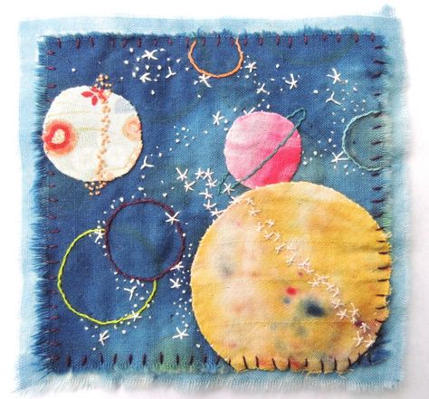 Textile Art Embroidery, Fabric Postcards, Fabric Journals, Textile Crafts, Fabric Book, Sewing Art, Stitching Art, Embroidery Inspiration, Textile Artists