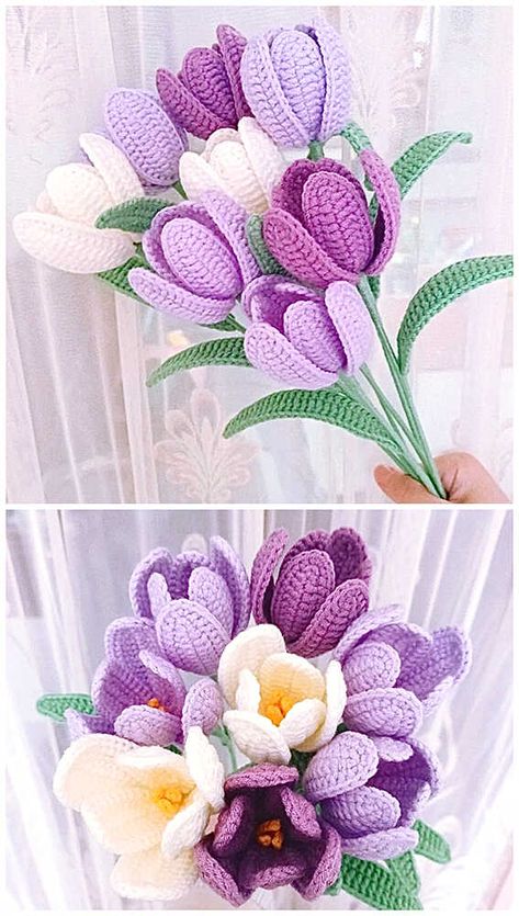 Crochet Flower Amigurumi Free Pattern Violet Flower Crochet Pattern, Pansy Crochet Pattern Free, Crochet 3d Flowers Free Pattern, Amigurumi Flower Free Pattern, Flower Amigurumi Free Pattern, Crochet Flowers Pattern, Free Crochet Flower Patterns, Flower Amigurumi, Amigurumi Flower