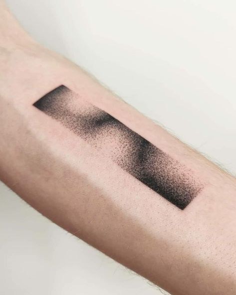 Tattoo In Rectangle Frame, Shadowed Tattoo, Hand Shadow Tattoo, Tattoos With Shadows, Rectangle Tattoo Ideas, Rectangle Tattoo Design, Hand Poked Tattoo Ideas, Shadow Tattoo Ideas, Framed Tattoo Ideas