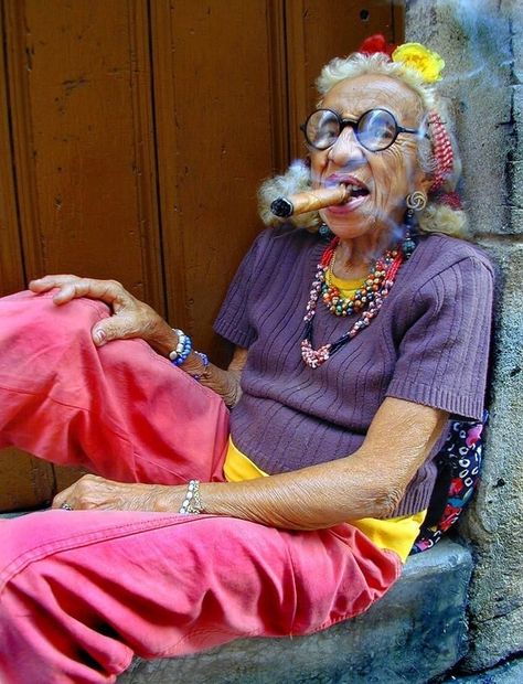 But above all else... | 18 Fabulous Style Tips From Senior Citizens Old Woman, Wall