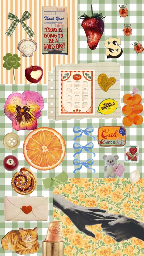 April Collage, August Scrapbook, Collages Aesthetic, Spring Collage, Summer Collage, Scrapbook Images, Digital Junk Journal, Collage Background, Wallpaper For Your Phone