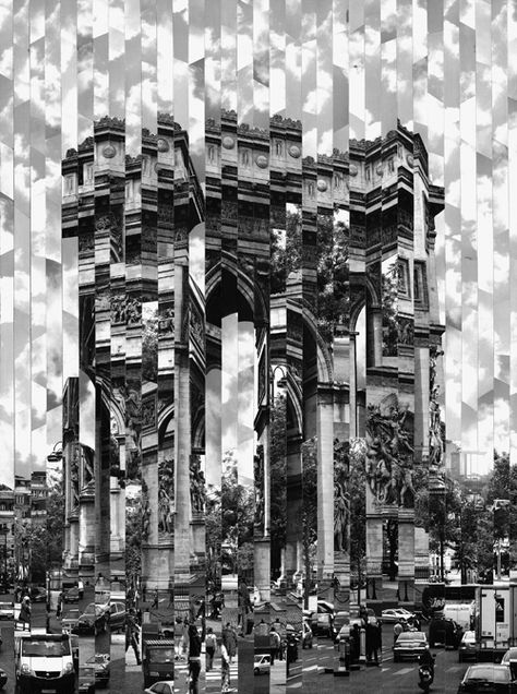 Serge Mendzhiyskogo Collage Photography • TheCoolist - The Modern Design Lifestyle Magazine Collage Photography, A Level Photography, Photography Collage, Architecture Collage, Experimental Photography, Montage Photo, Glitch Art, A Level Art, Modern Artists