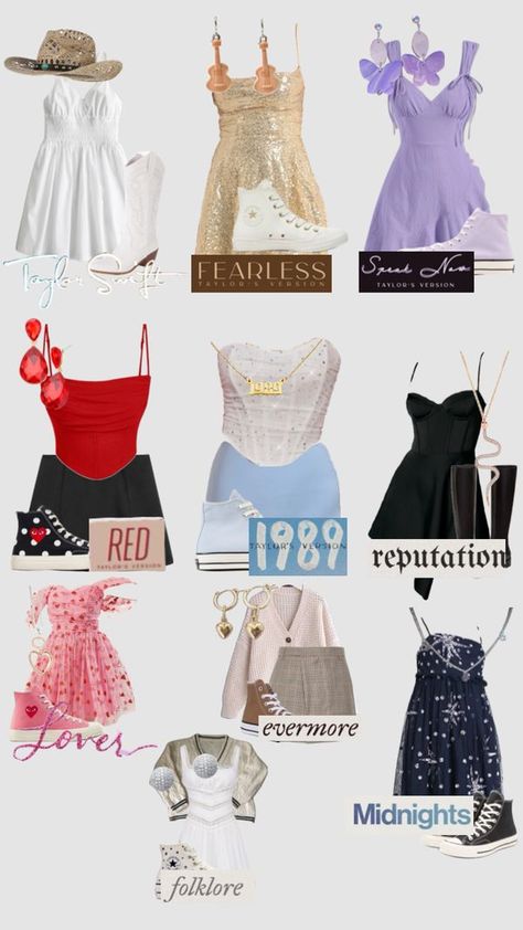 Check out abbie_1045's Shuffles Taylor Swift Eras Tour Outfit Ideas Taylor Swift Halloween Costume, Concert Taylor Swift, Eras Tour Outfit Ideas, Taylor Swift Eras Tour Outfit, Taylor Swift Costume, Taylor Swift Birthday Party Ideas, Taylor Swift Dress, Cute Group Halloween Costumes, Classy Halloween Costumes