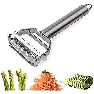 Kuhn Rikon Julienne Peeler with Blade Protector, Stainless Steel Handle : Amazon.ca: Home Julienne Vegetables, Vegetable Shredder, Julienne Peeler, Potato Peeler, Chef Inspiration, Types Of Vegetables, Vegetable Peeler, Food Quality, Fruits And Vegetables