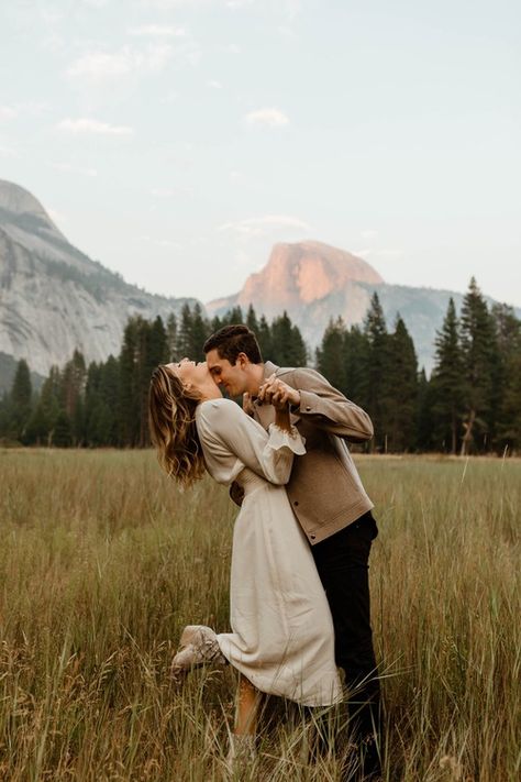 Nature Engagement Photos Outfits, Cottagecore Engagement Photos, Engagement Photos In Nature, Earth Tone Engagement Photos, Outdoors Engagement Photos, Cottagecore Engagement Pictures, Nature Engagement Shoot, Engagement Photos Cottagecore, Engagement Photos Romantic