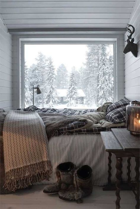 The 10 Best Winter Bedrooms You'll Ever See Bedroom Ideas Pinterest, Winter Bedroom, Decor Ikea, Bedroom Decor Cozy, Dekorasi Kamar Tidur, Design Del Prodotto, Cozy Place, Decor Minimalist, Cozy Room