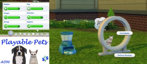 Playable Pets Mod, Sims 4 Pets Mod, Sims 2 Pets, The Sims 3 Pets, Sims 4 Controls, Sims Pets, Sims 4 Traits, Sims 4 Studio, Sims 4 Game Mods