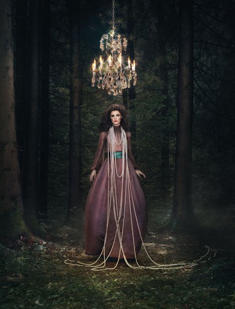 Forest Fairytale is a project of the photographer Ulyana Sergeenko and of the grapher Nickolas Sushkevich. Fashion Fotografie, Photography Forest, Victoria Secret Models, Ulyana Sergeenko, Trendy Jewerly, Fairytale Fashion, Fairytale Photography, Fantasy Forest, Fantasy Photography